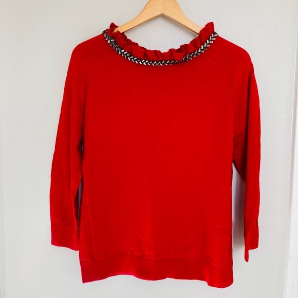 Talbots Sweaters - NWOT Talbots ruffle neck sweater